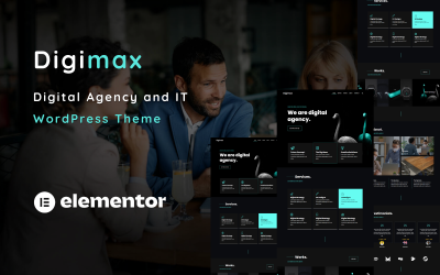 Digimax - Digitální agentura a IT řešení WordPress Téma