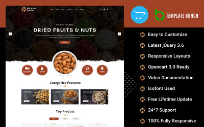 Micron Dried – responzivní téma OpenCart pro eCommerce