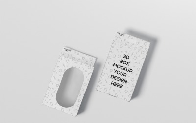 Box Packaging - Window Box Packaging Mockup 3