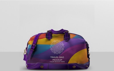 Bolsa de viagem - maquete de bolsa de viagem