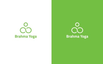 Brahma Yoga Logo Template