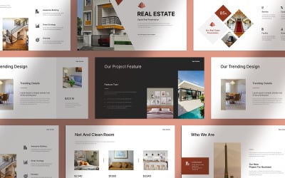 Real Estate Presentation Template Layout
