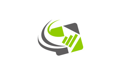Abstraktes Design der Business Success Service-Logovorlage