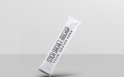 Sachet - Stick Sachet Mockup 4