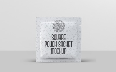 Zakje - Mockup met vierkant zakje