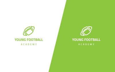 Logo-Vorlage der Young Foodball Academy