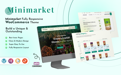 Minimarket - Tema de WooCommerce para tienda de alimentos en línea