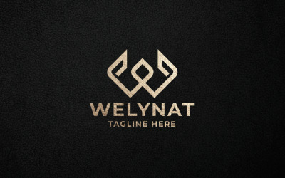 Plantilla de logotipo Welynat Letter W Pro