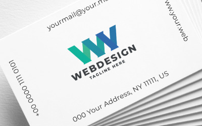 Szablon Logo Web Design Pro