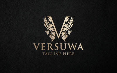 Versuwa Harf V Pro Logo Şablonu