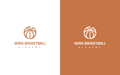 Zwycięstwa Szablon Logo Akademii Koszykówki