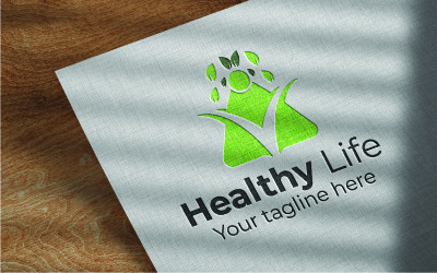 Egészségügyi Üzleti Vector Logo Design