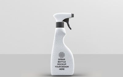 Flacone spray - Mockup di flacone spray per la pulizia