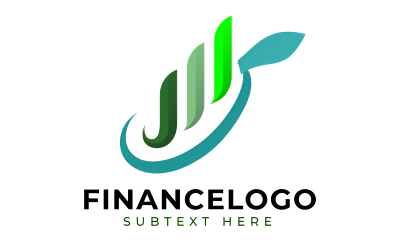 Новий логотип Фінансовий простий