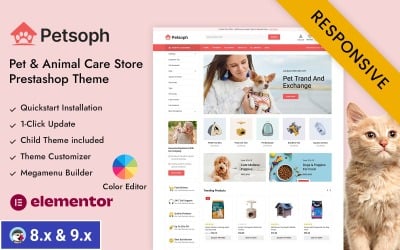 Petsoph - Tema Responsivo de Prestashop para tienda de mascotas y cuidado de animales