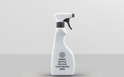 Spray Bottle - Rengöring Spray Bottle Mockup