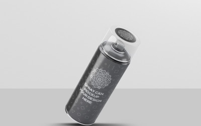 Spray Paint - Paint Spray Can Mockup 10