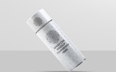 Spray Paint - Paint Spray Can Mockup 3