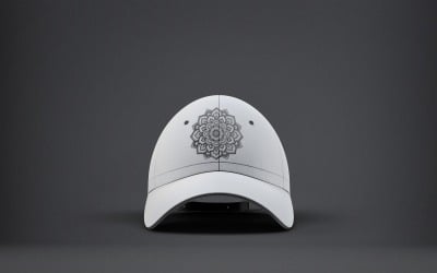 棒球帽 - Snapback 棒球帽样机 2