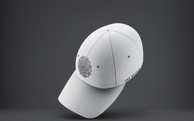 Бейсболка - Макет бейсболки Snapback 8