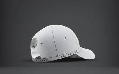 Casquette de baseball - Snapback Baseball Cap Mockup 6