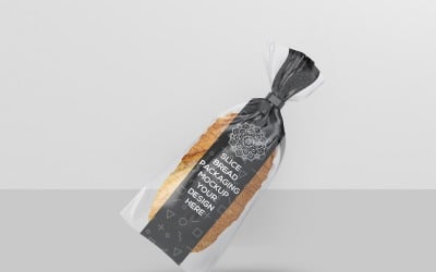 Ekmek - Dilim Ekmek Paketleme Maketi 6