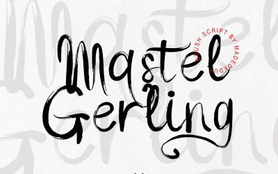 Mastel Gerling - Brush Script