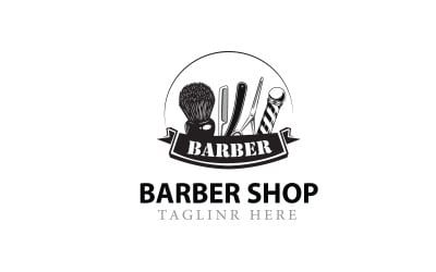 Logo design for a barbershop