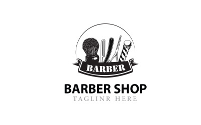 Logotypdesign för en frisersalong