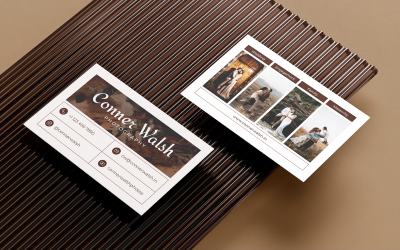 Modern Style Photography Business Card - Corporate Identity Template