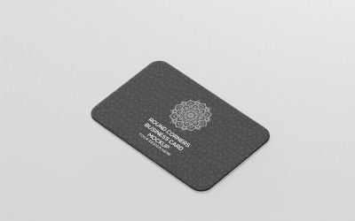 Biglietto da visita - Mockup di biglietti da visita con angoli arrotondati 5