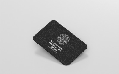 Biglietto da visita - Mockup di biglietti da visita con angoli arrotondati 6