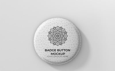 Rozet - Rozet Düğme Mockup&amp;#39;ı 5