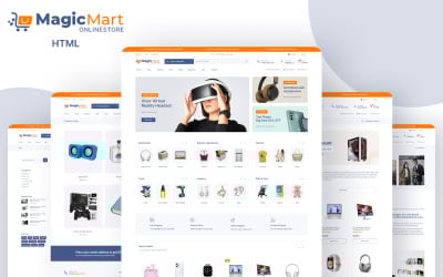 Magicmart — szablon HTML eCommerce dla elektroniki