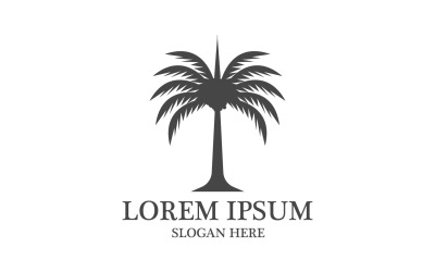 Date arbre logo vector illustration modèle v11
