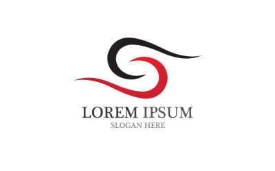 Letter S business name initial logo v1