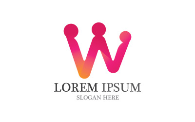 Team work community and family friend logo v11