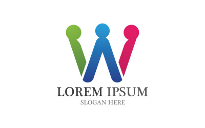 Team work community and family friend logo v31