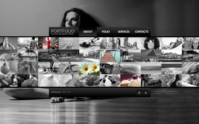 Photographer Portfolio Photo Gallery Template