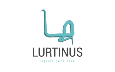 Diseño creativo de logotipo de muebles 3d.
