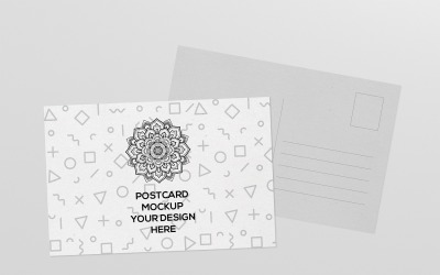 Tarjeta de invitación - Maqueta de postal
