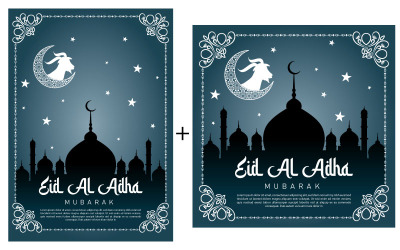 Eid Al Adha Flyer-sjabloon