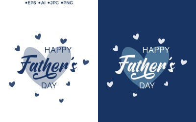 Boldog Apák napját design