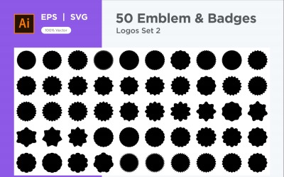 Embleem &amp;amp; Badge Logo&amp;#39;s 50 Set V 2 sec 1