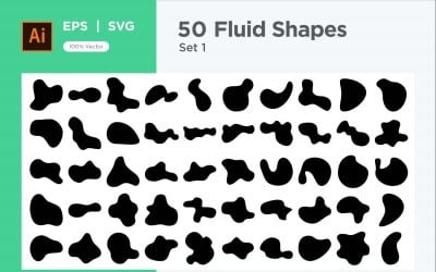 Forme liquide et fluide 50 Set V 1 sec 1