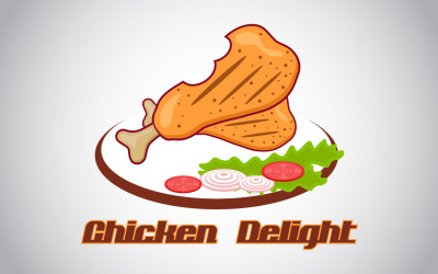 Chicken Delight logó sablon