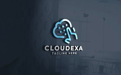 Cloudexa Pro logó sablon