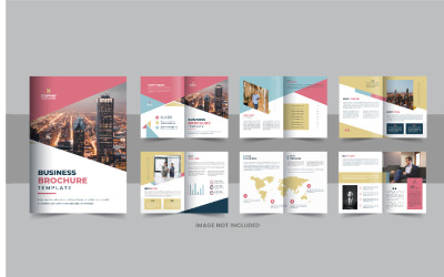 Creative Business Brochure Template design layout