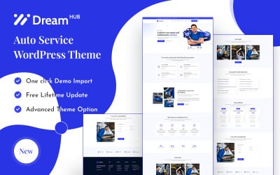 DreamHub Auto Service WordPress тема