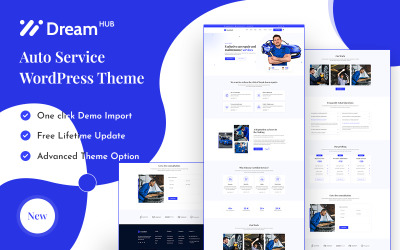 Téma WordPress Auto Service DreamHub